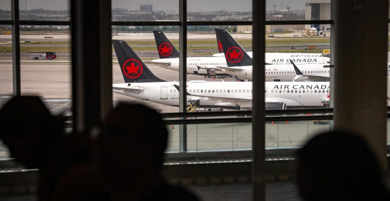 Air Canada menace d’annuler tous ses vols dès samedi en raison d’un conflit de travail
