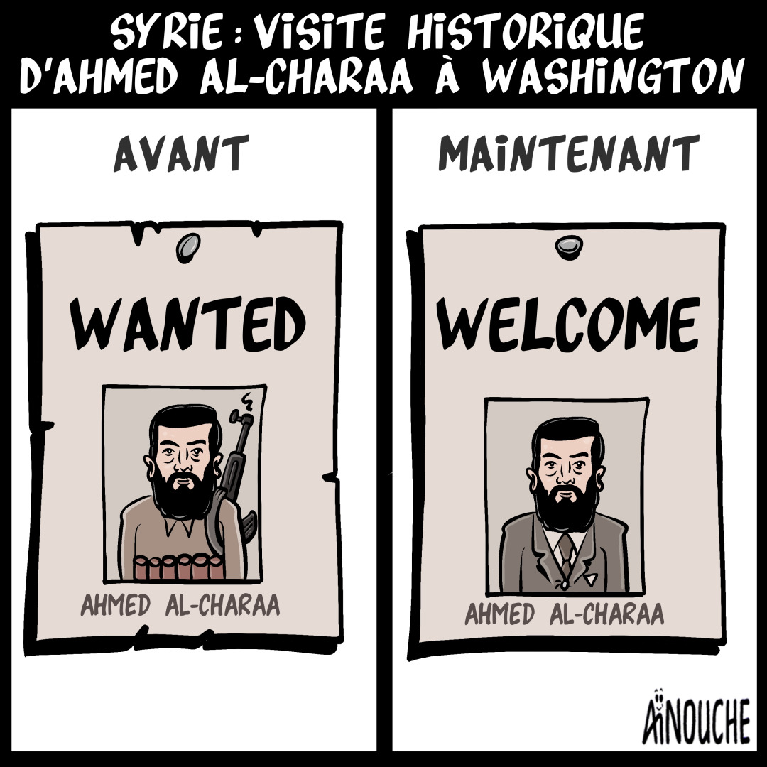 Caricature de Ghilas Ainouche